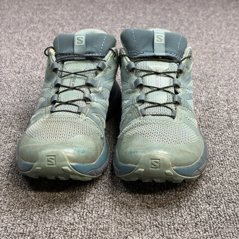 Salomon Sense Ride GTX Shoes Men 6 Women 7.5 Trail Running Gore-Tex Vibe Outdoor